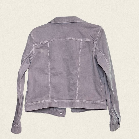 Lauren Ralph Lauren Lavender Denim Jacket NWT - Picture 2 of 11